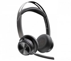 Poly Zestaw słuchawkowy Voyager Focus 2 z certyfikatem Microsoft Teams USB-C-C + przejściówka USB-C/A 9T9J4AA#AC3