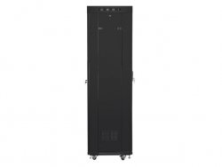 LANBERG SZAFA STOJĄCA RACK 19 42U 600X600 DRZWI PERFOROWANE LCD CZARNA (FLAT PACK) FF01-6642-23BL