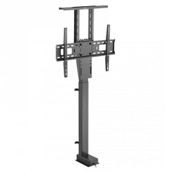 MACLEAN UCHWYT ELEKTRYCZNY WYSUWANY DO TV, TUYA, 37''-80'', VESA 600X400, MAX 60KG MC-866T