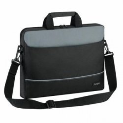 Targus TBT238EU torba na laptop 39,6 cm (15.6) Czarny, Szary