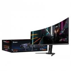 Monitor Gigabyte 49 AORUS CO49DQ 2xHDMI DP 3xUSB 3.0 USB-C głośniki 2x5W