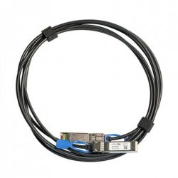 Mikrotik XS+DA0001 kabel InfiniBand / światłowodowy 1 m SFP/SFP+/SFP28 Czarny
