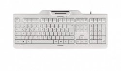 Klawiatura CHERRY KC 1000 SC JK-A0100EU-0 Biuro USB QWERTY US English Szary
