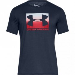 Koszulka męska Under Armour Boxed Sportstyle Ss granatowa 1329581 408 L