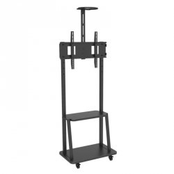 Techly ICA-TR33 uchwyt do tablic informacyjnych 177,8 cm (70) Czarny