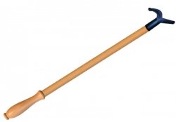 ARREDAMENTI ALFONSO drążek do zdejmowania wieszaków - 86 cm, Brązowy