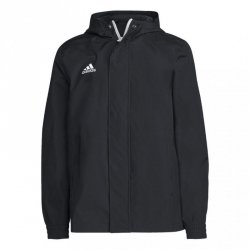 Kurtka dla dzieci adidas Entrada 22 All Weather czarna H57510 116cm