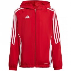 Kurtka dla dzieci adidas Tiro 24 czerwona IM8800 128cm