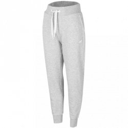Spodnie damskie 4F chłodny jasny szary melanż H4Z22 SPDD351 27M 2XL