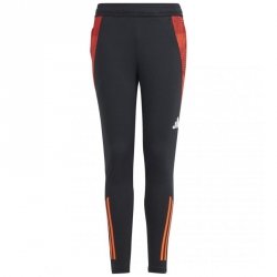 Spodnie dla dzieci adidas Tiro 24 Competition Training czarno-pomarańczowe IS1638 152cm