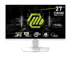 MSI MAG 274URFWDE monitor komputerowy 68,6 cm (27) 3840 x 2160 px 4K Ultra HD Biały