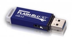 Pamięć USB Kanguru ALK-FB30-16G - 16 GB - USB Type-A - 3.2 Gen 1 - 145 MB/s - Obrotowy - Niebieski