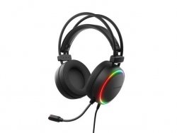 GENESIS NSG-2307 słuchawki/zestaw słuchawkowy Przewodowa Opaska na głowę Gaming USB Typu-A Czarny