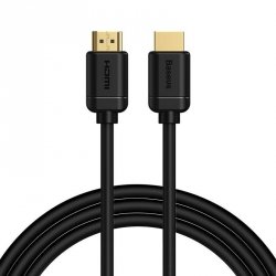 Kabel HDMI 2.0 Baseus, 4K 60Hz, 3D, HDR, 18Gbps, 2m (czarny)