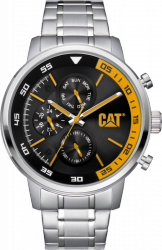 Zegarek stalowy CAT Sail Multi 46mm - stalowy pasek