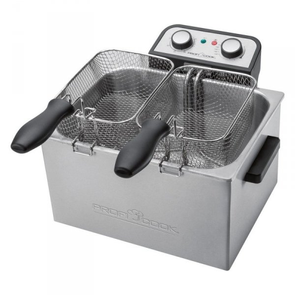 Frytownica Clatronic  PC-FR 1038 (4 l; 2,0 kg; 3000W; srebrny)
