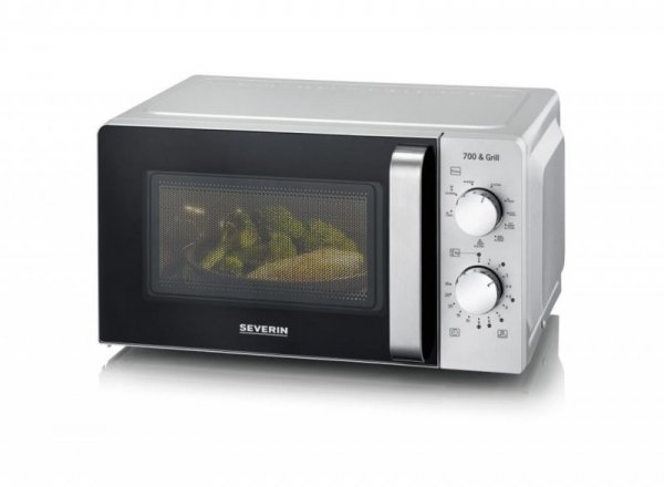 SEVERIN KUCHENKA MIKROFALOWA Z GRILLEM, MOC 700 W, 17 LITRÓW MW 7780