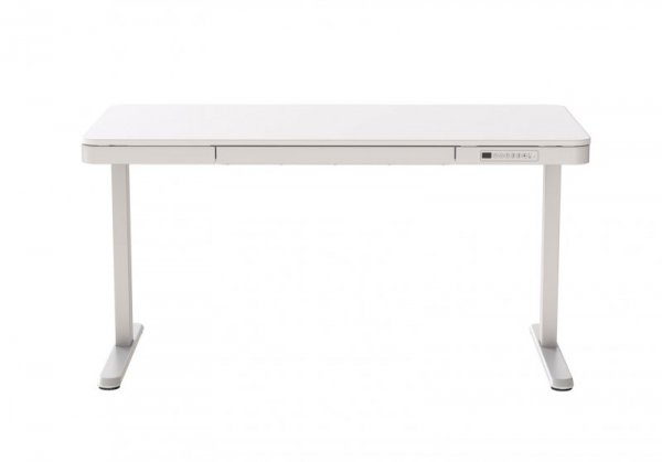 Biurko ACTIVEJET z elektryczną regulacją wysokości 140x70 ET119W-C biały