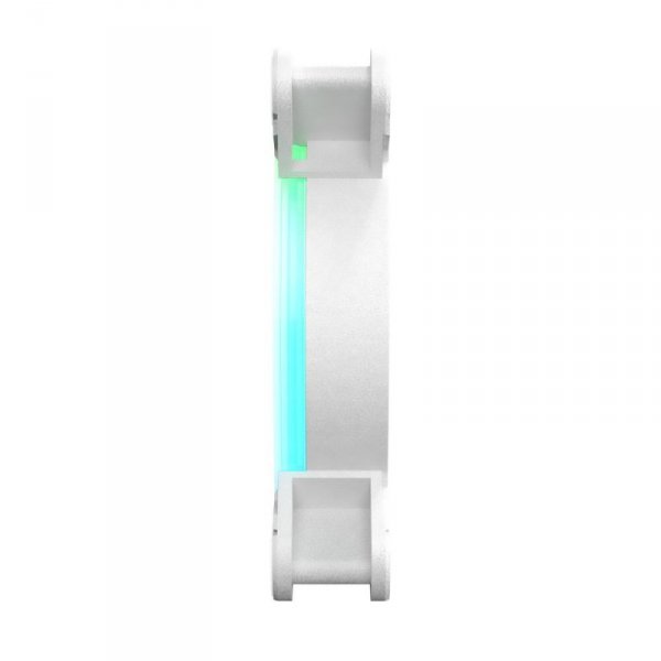 SAVIO ZESTAW 4 WENTYLATORÓW ARGB 120 MM WRAZ Z KONTROLEREM ORAZ PILOTEM FAN-01 WHITE