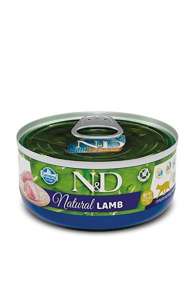 FARMINA N&D Cat Natural Jagnięcina - mokra karma dla kota - 140 g
