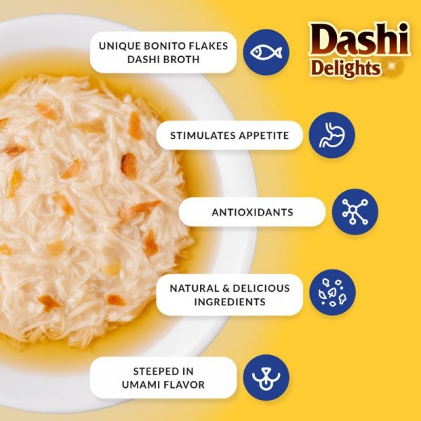 INABA DASHI DELIGHTS Łosoś 70g bulion dla kota
