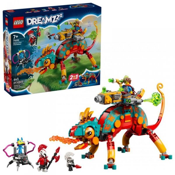 LEGO DREAMZZZ 71492 MATEO&#039;S FIRE CHAMELEON