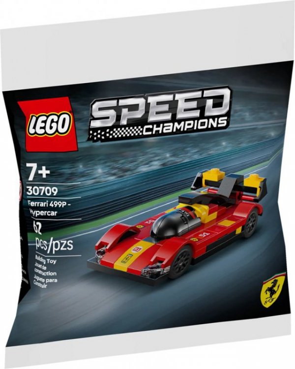LEGO Speed Champions 30709 Ferrari 499P – hipersamochód