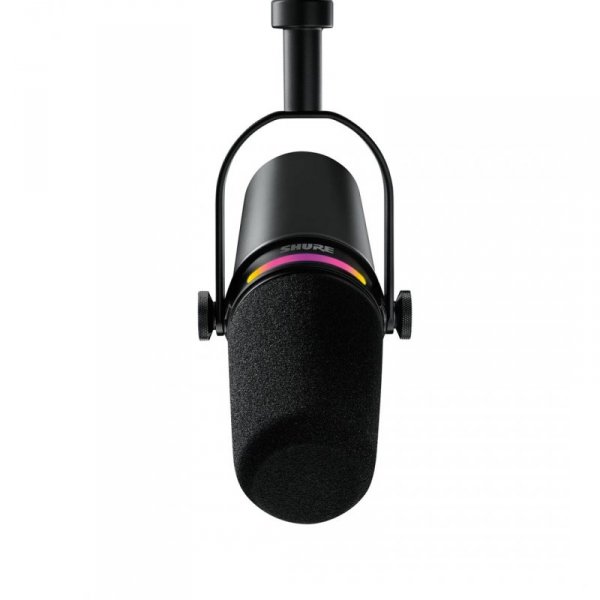 Shure MV7+-K - Mikrofon lektorski/wokalny ze złączem XLR/USB-C Czarny