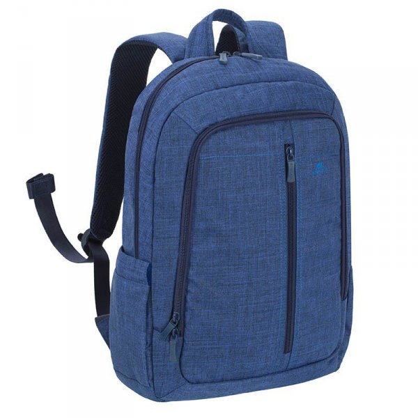 RIVACASE PLECAK NA LAPTOP 15,6&quot; ALPENDORF, NIEBIESKI, Z MATERIAŁU WODOODPORNEGO