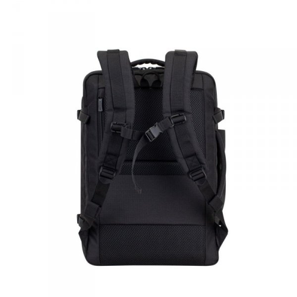 RIVACASE PLECAK PODRÓŻNY NA LAPTOP 17,3&quot; TEGEL, CZARNY, 23L, MATERIAŁ WODOODPORNY, KIESZENIE NA UBRANIA, TABLET, SMARTFON