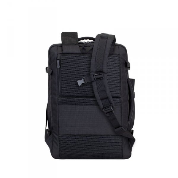 RIVACASE PLECAK PODRÓŻNY NA LAPTOP 17,3&quot; TEGEL, CZARNY, 23L, MATERIAŁ WODOODPORNY, KIESZENIE NA UBRANIA, TABLET, SMARTFON