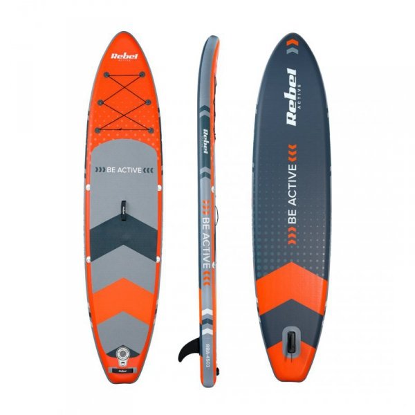 Deska do pływania SUP REBEL ACTIVE RBA4501 - pomarańczowa