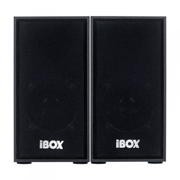 Zestaw głośników IBOX IGLSP1B (2.0; ciemne drewno)