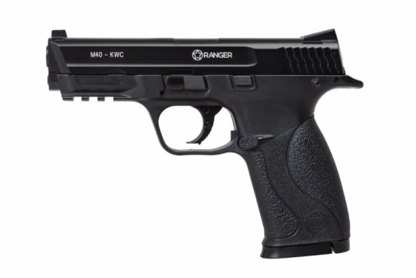 Wiatrówka pistolet RANGER M40 KWC kal. 4,5 BBs 19 strz. METAL SLIDE CO2 (AAKCMD481AZB)