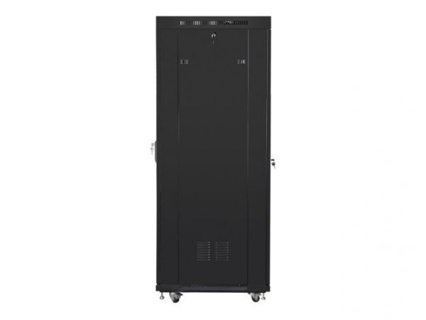 LANBERG SZAFA STOJĄCA RACK 19&quot; 37U 600X800 DRZWI PERFOROWANE LCD CZARNA FF01-6837-23BL (FLAT PACK)