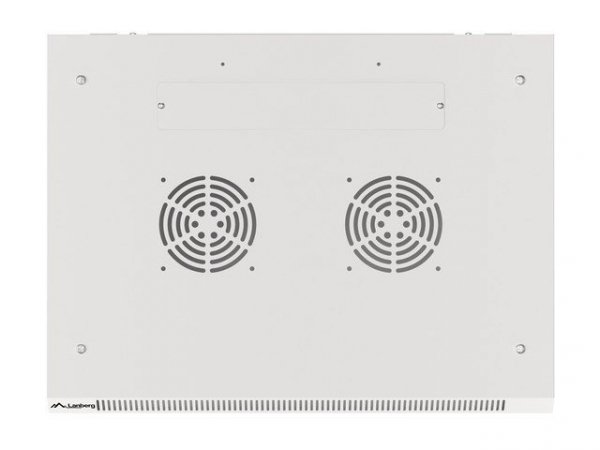 Szafa rack Lanberg WF01-6422-10S (22U; 1080mm / 600mm / 450 mm; wisząca; Szklane; 19&#039;&#039;; kolor szary)