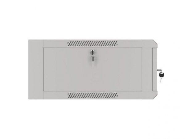 LANBERG SZAFA WISZĄCA 19&quot; 4U 570X600 SZYBKI MONTAŻ (SZARA, FLAT PACK) WFFA-5604-10S