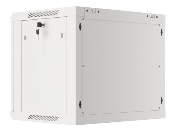 LANBERG SZAFA WISZĄCA RACK 19&quot; 9U 600X450 DRZWI METALOWE SZARA (FLAT PACK) WF01-6409-00S