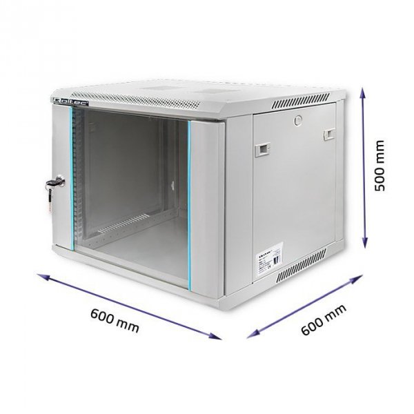 QOLTEC SZAFA RACK 19&quot; | 9U | 600X500X600