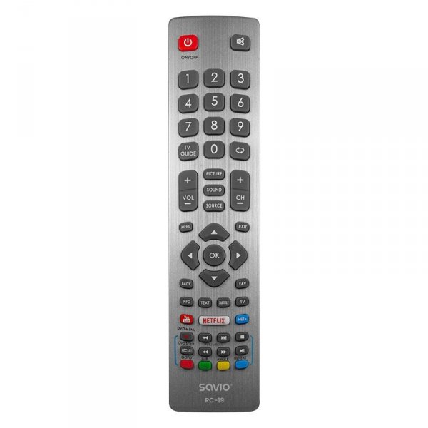 SAVIO PILOT UNIWERSALNY/ZAMIENNIK DO TV SHARP-SMART TV RC-19