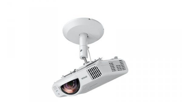Epson EB-L210SF Projektor krótkiego rzutu 4000 ANSI lumenów 3LCD Kompatybilność 3D Biały
