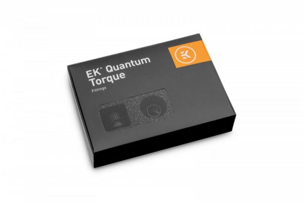 EK Water Blocks EK-Quantum Torque 6-Pack HDC 12 Torque wrench end fitting Czarny 1/4&quot; 6 szt.