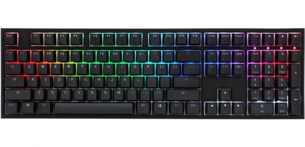 Ducky ONE 2 RGB klawiatura Gaming USB Niemiecki Czarny