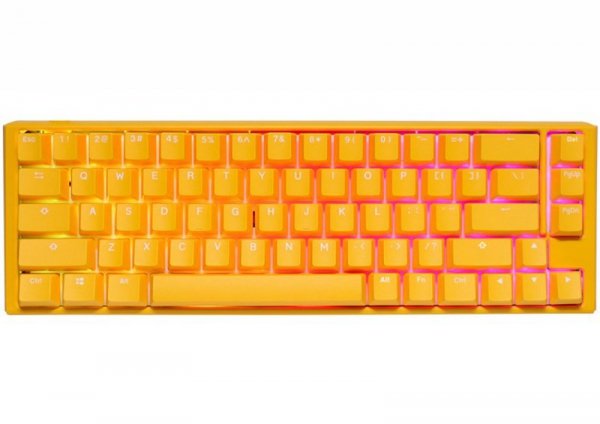 Ducky One 3 Yellow SF klawiatura Gaming USB QWERTY US English Żółty