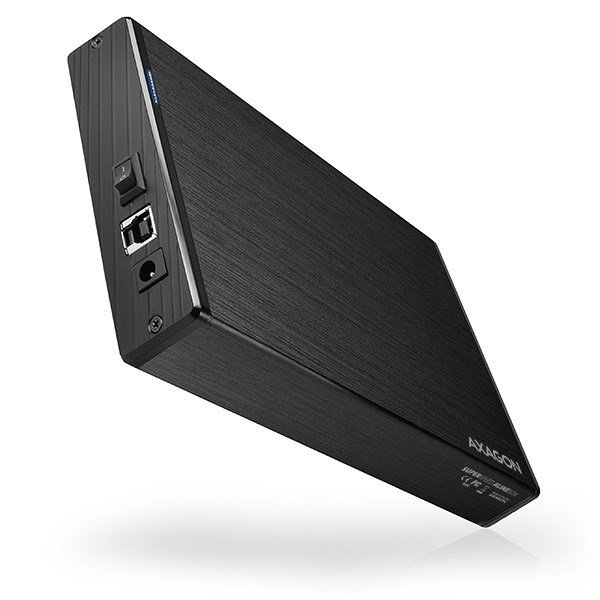 AXAGON EE35-XA3 Obudowa zewnętrzna 3.5&quot;, USB 3.0, SATA II, Aluminium - czarna