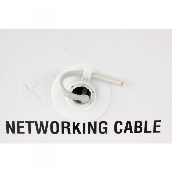 TECHLY SKRĘTKA U/UTP CAT6 DRUT 305M CCA SZARA ITP6-CCA-305-GY
