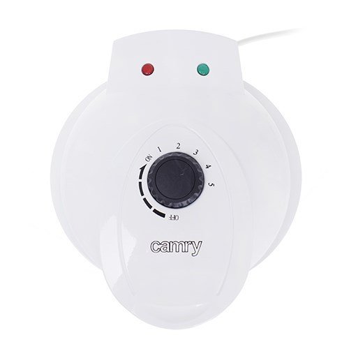 Camry CR 3022 gofrownica 5 wafel(e) Czarny, Biały 1000 W