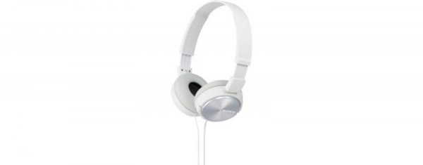 Słuchawki nauszne z mikrofonem Sony MDR-ZX310APW (Biały)