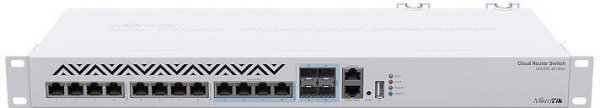 MikroTik CRS312-4C+8XG-RM Switch 12x RJ45 10 Gi