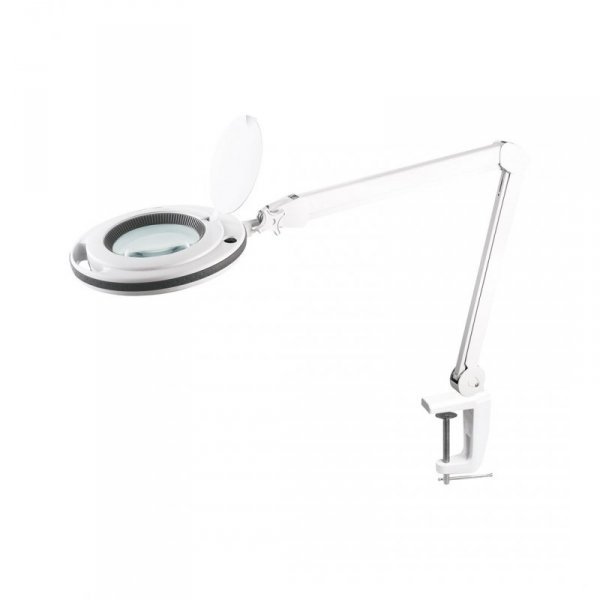 Lampa warsztatowa z lupą Rebel 5D 10W 6500 K